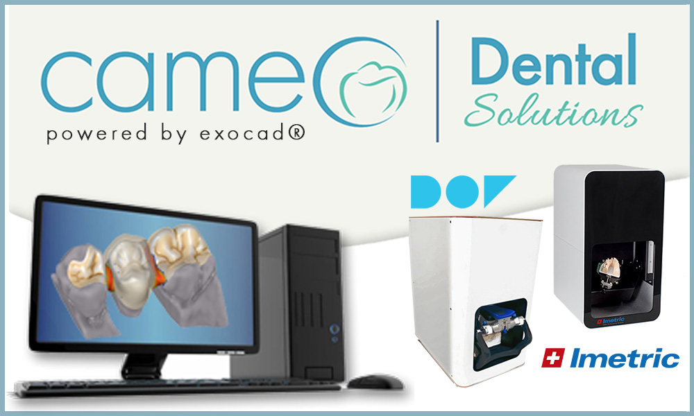 Exocad Cameo Dental Software and Imetric DOF Scanner