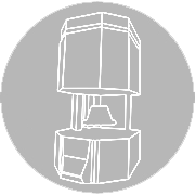 Dental Sintering Furnace Wireframe