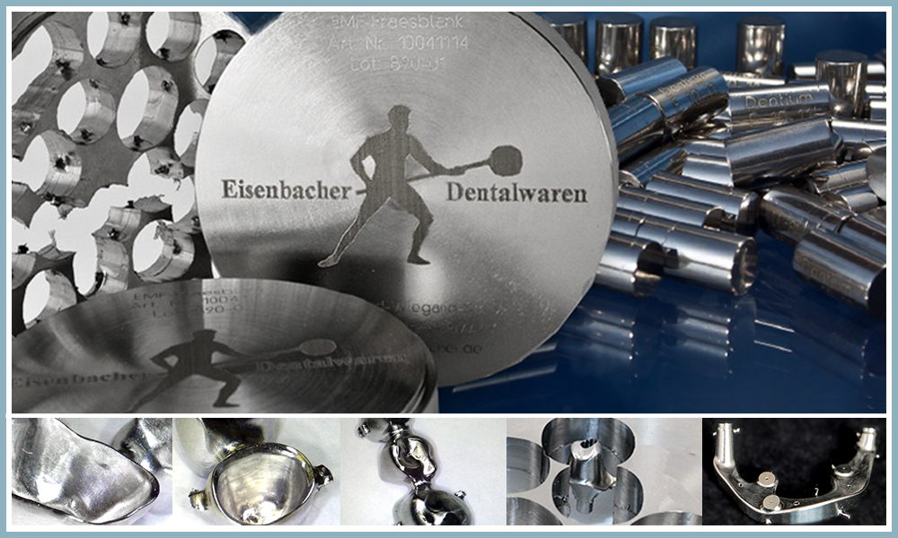 Eisenbacher Titanium and Chrome Cobalt CrCo Discs